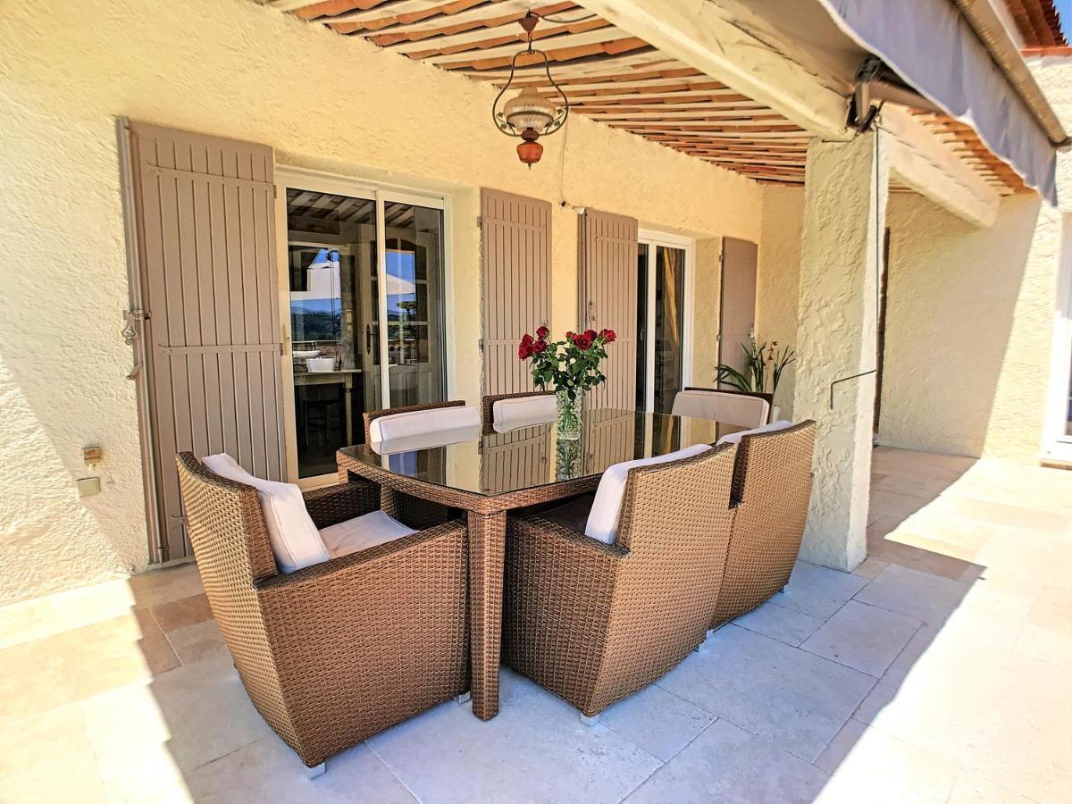 3 Bedrooms Villa Near Cannes - Pool & Jacuzzi - Sea View Mandelieu Εξωτερικό φωτογραφία